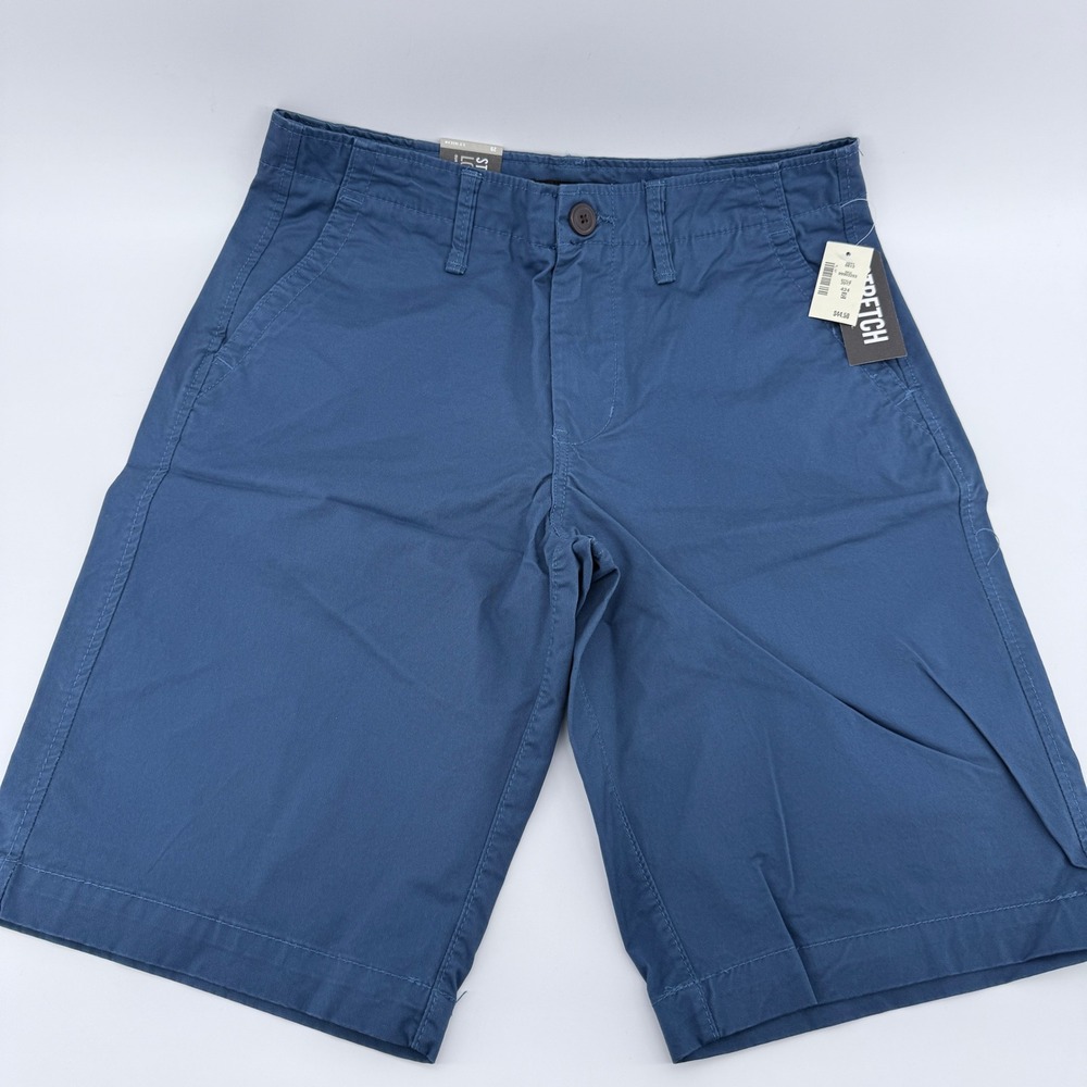 Aeropostale Longboard Shorts Mens Size 29 Stretch Blue 11.5 Inseam NWT